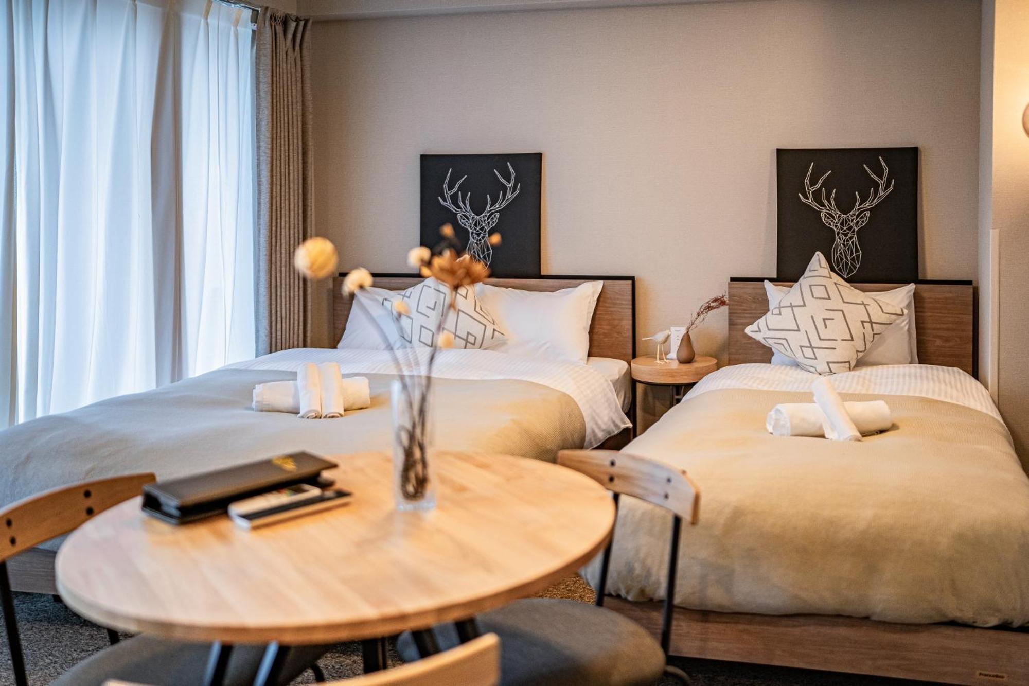 Apartment Hotel 11 Umeda Kamiyama Oszaka Szoba fotó